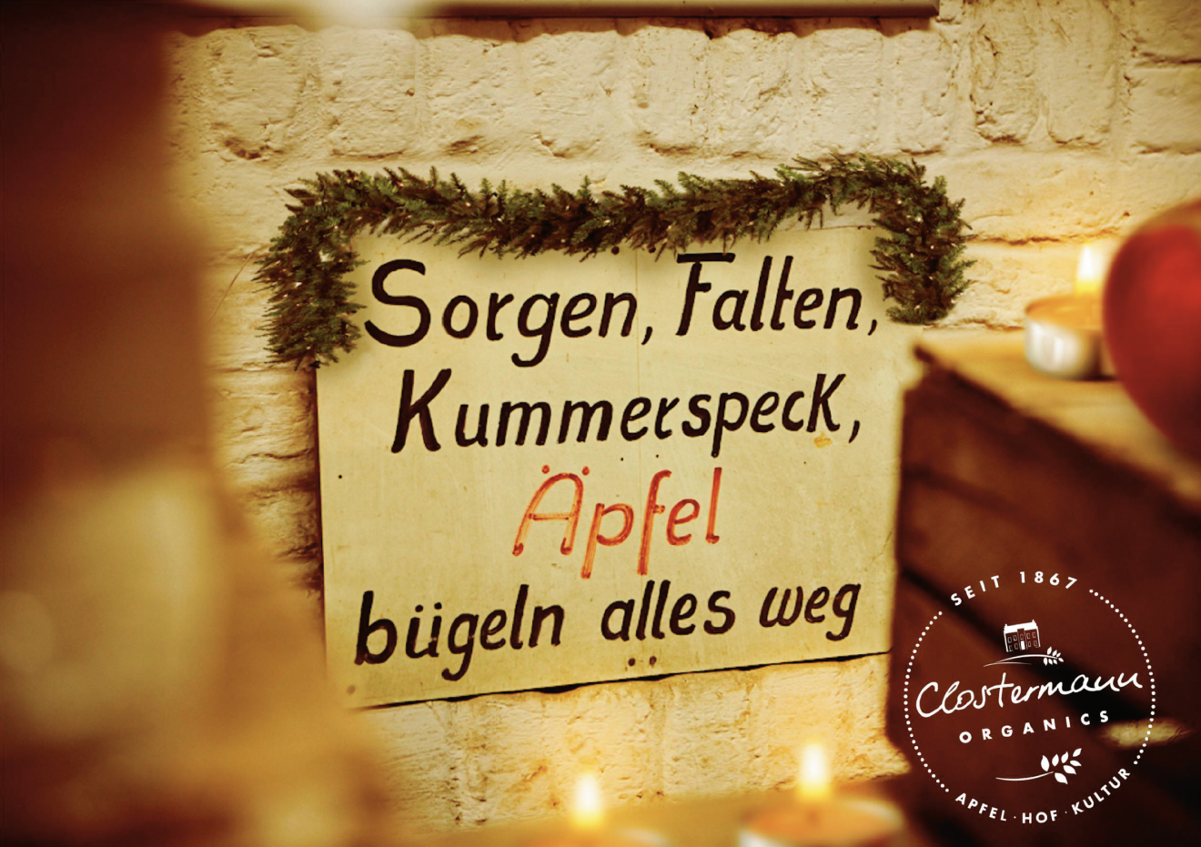 Sorgen, Falten,Kummerspeck...