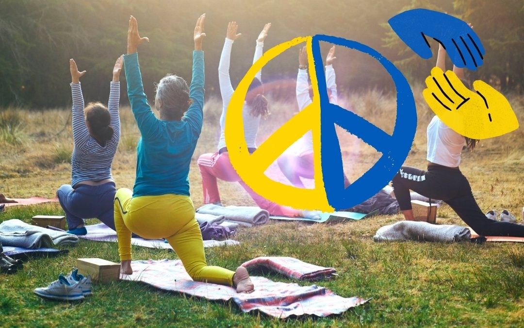 Outdoor-Yoga Event zum Weltyogatag 2022   - für den inneren und äußeren Frieden -